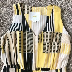 Anthropologie Pleated Pocket Dress by Maeve